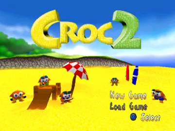 Croc 2 (US) screen shot title